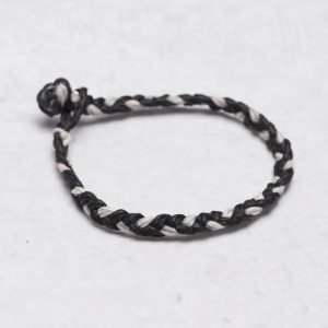 Nic & Friends Victor Bracelet Black/Ecru