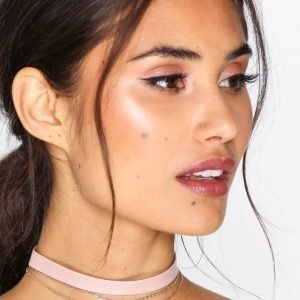 Nly Accessories Blush Pink Choker 3-Pack Kaulakoru Dusty Pink