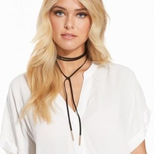 Nly Accessories Choker Koru Musta