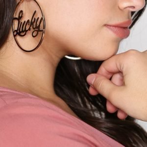 Nly Accessories Lucky Hoops Korvakorut Kulta