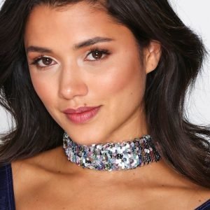 Nly Accessories Sequin Choker Kaulakoru Hopea