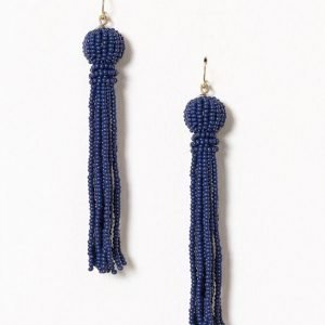 Only Onlabby Tassel Earring Acc Korvakorut Tummansininen