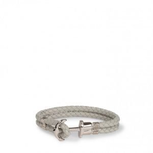 Paul Hewitt Phrep Silver Anchor Bracelet Rannekoru Grey