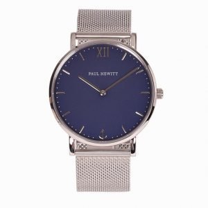 Paul Hewitt Sailor Line Watch Rose Gold Kello Blue Lagoon