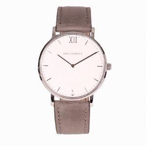 Paul Hewitt Sailor Line Watch Silver Kello Grey