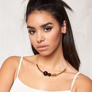 Pieces Ohanna necklace Black