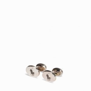 Polo Ralph Lauren Pony Cufflink Kalvosinnapit Black