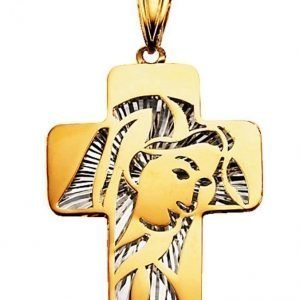 Riipus »risti / Pyhä Maria« Keltainen