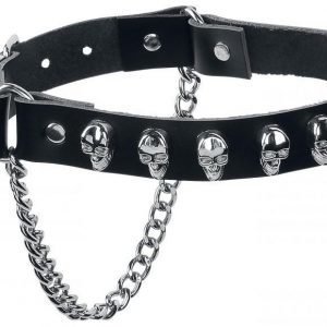 Rock Rebel By Emp Bootchain Skull Rivets Kaulakoru