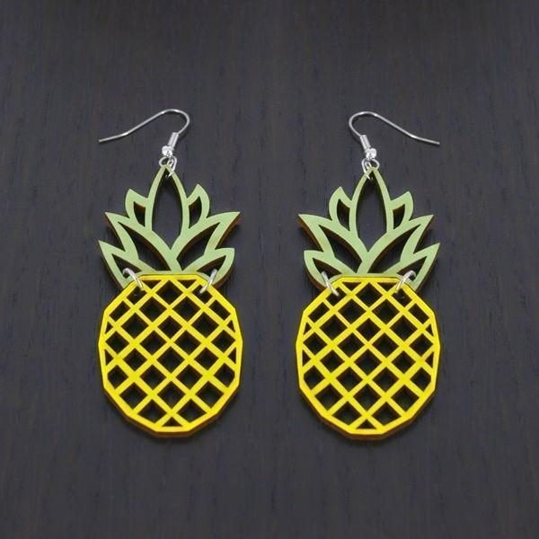 Samas Design Tropiikin Ananas Korvakorut Loisto