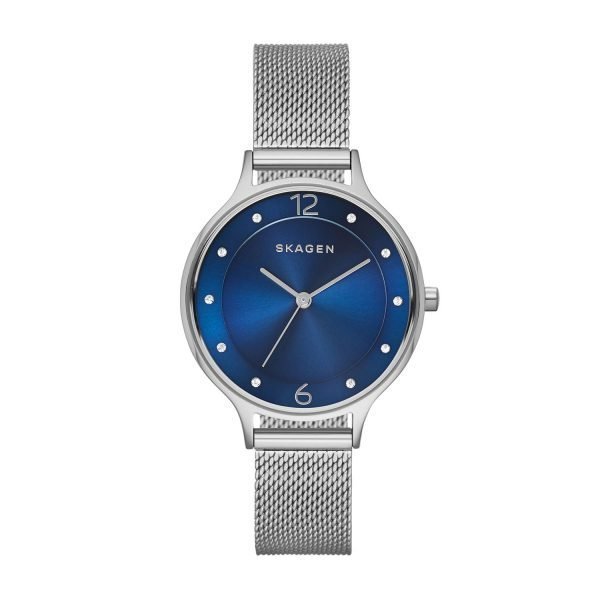 Skagen Anita Naisten Kello Sininen / Teräs Ø30 Mm