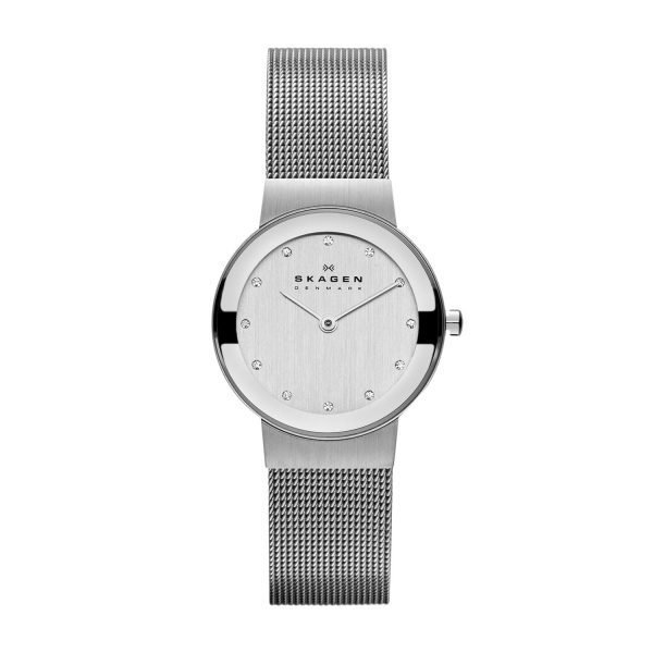 Skagen Freja Naisten Kello Valkoinen / Teräs Ø27 Mm