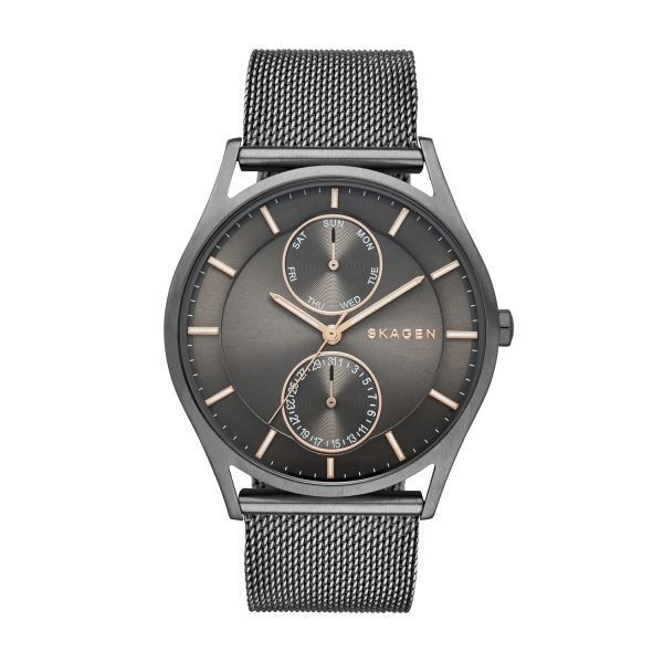 Skagen Holst Miesten Kello Harmaa / Harmaa Teräs Ø40 Mm