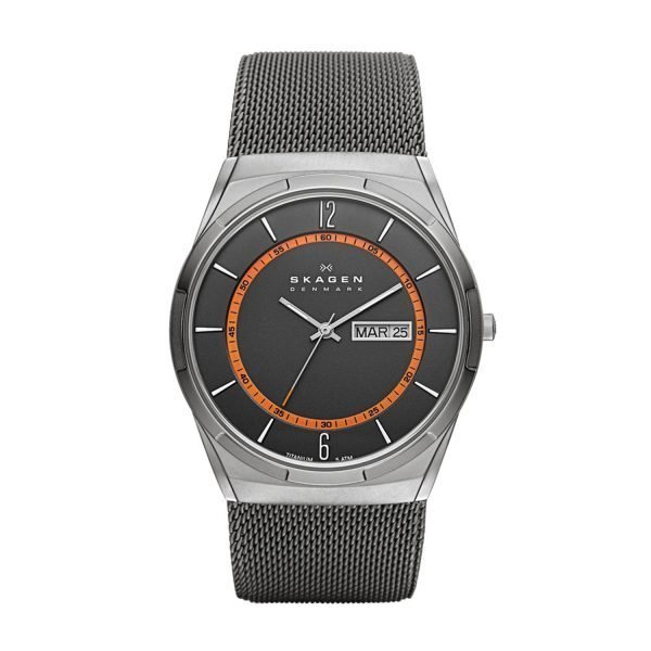 Skagen Melbye Miesten Kello Harmaa / Titanium Ø40 Mm