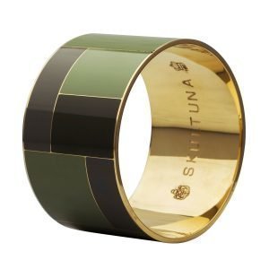 Skultuna Enamel Bangle Rannekoru S Camouflage Vihreä 40 Mm