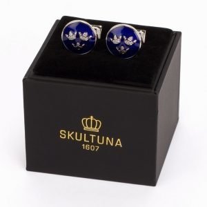 Skultuna The Kingdom Kalvosinnapit Silver/Blue