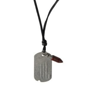 Smash Bullet Necklace Black