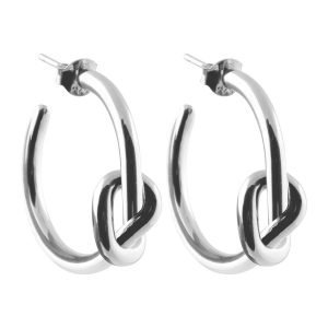 Sophie By Sophie Knot Hoops Korvakorut Hopea