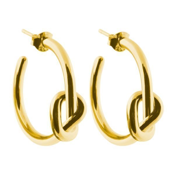 Sophie By Sophie Knot Hoops Korvakorut Kulta