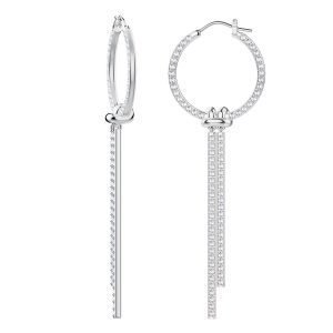 Swarovski Lifelong Pe Korvakorut Lg Crystal / Rhodium Shiny