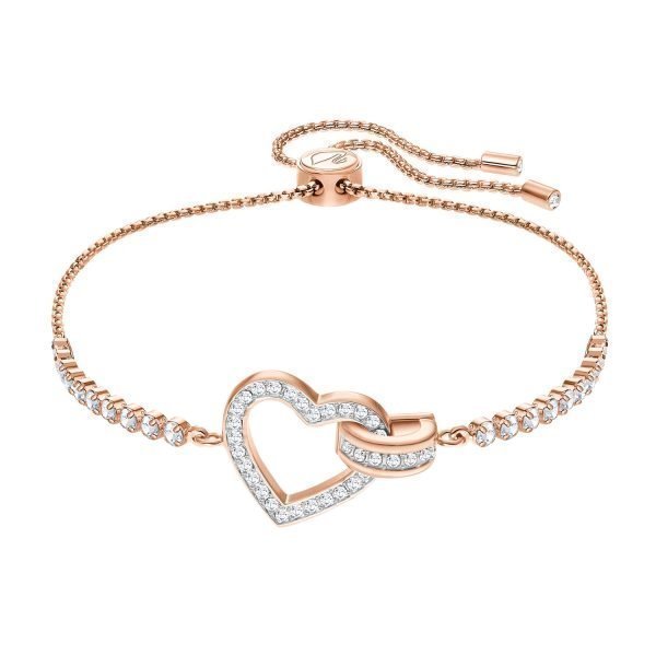 Swarovski Lovely Rannekoru Crystal Rose Gold Shiny M