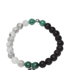 Syster P Chris Healing Bracelet Black Lavastone rannekoru