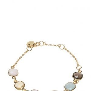 Syster P Cushion Bracelet Gold Aquamarine rannekoru