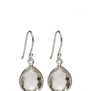 Syster P Raindrop Earrings Silver Crystal korvakorut