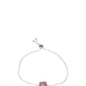 Syster P Single Cushion Bracelet Silver Rhodochrosite rannekoru