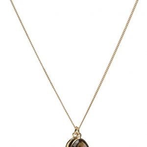 Syster P Single Nugget Necklace Gold Smokey kaulakoru