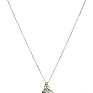 Syster P Single Nugget Necklace Silver Green Amethyst kaulakoru