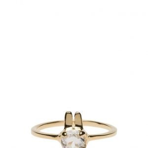 Syster P Tiny Rabbit Ring Gold sormus