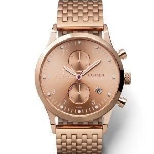 TRIWA Rose Lansen Chrono 1414 Rose Brace