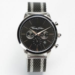 Thomas Sabo Rebel Spirit Chrono Mesh Black / Silver