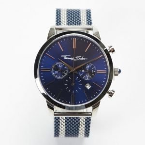 Thomas Sabo Rebel Spirit Chrono Mesh Navy / Silver