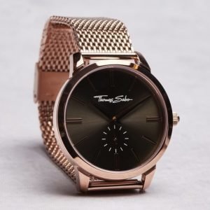 Thomas Sabo WA0177 Black / Rosé Mesh