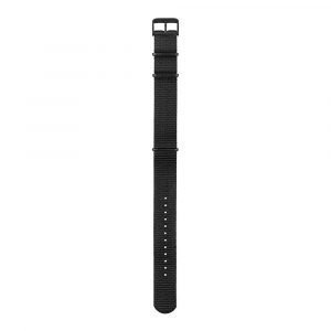 Tid Watches No.1 Nato Nylonranneke Black