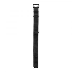 Tid Watches No.1 Nato Nylonranneke Black