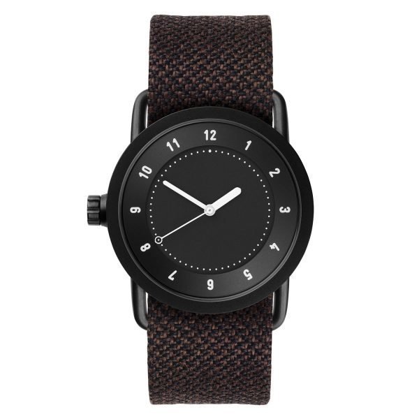 Tid Watches Tid No.1 Musta Rannekello Mud Twain 36 Mm