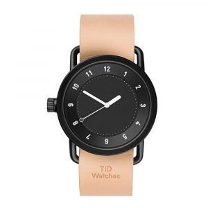 Tid Watches Tid No.1 Musta Rannekello Natural 36 Mm