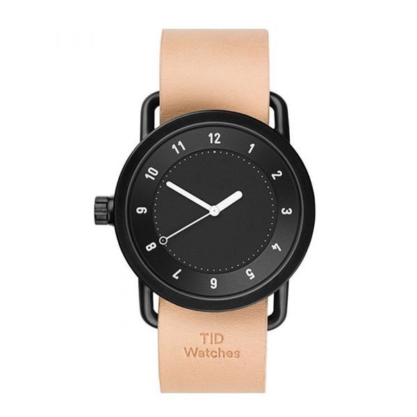 Tid Watches Tid No.1 Musta Rannekello Natural 36 Mm