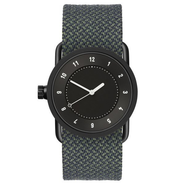 Tid Watches Tid No.1 Musta Rannekello Pine Twain 33 Mm