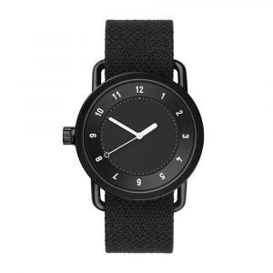 Tid Watches Tid No.1 Musta Rannekello Twain Coal 40 Mm