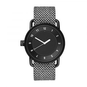 Tid Watches Tid No.1 Musta Rannekello Twain Granite 36 Mm