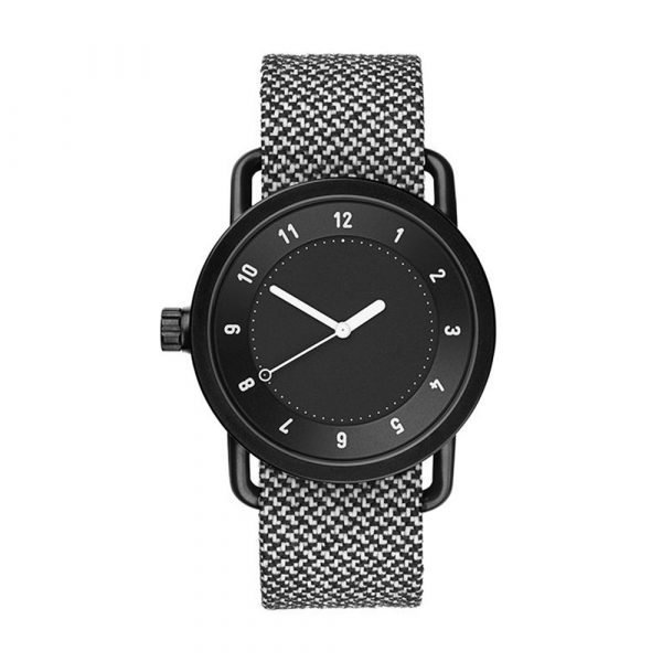 Tid Watches Tid No.1 Musta Rannekello Twain Granite 40 Mm