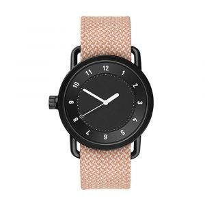 Tid Watches Tid No.1 Musta Rannekello Twain Salmon 40 Mm