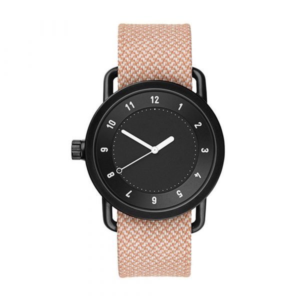 Tid Watches Tid No.1 Musta Rannekello Twain Salmon 40 Mm