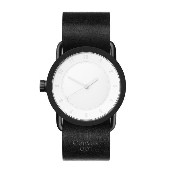 Tid Watches Tid No.1 Rannekello Musta Canvas 36 Mm