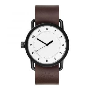 Tid Watches Tid No.1 Valkoinen Rannekello Walnut 36 Mm