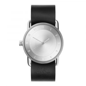 Tid Watches Tid No.2 Rannekello Black Nahkaranneke 36 Mm